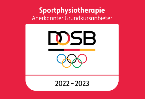 DOSB-anerkannte Kursreihe Sportphysiotherapie im ZfS